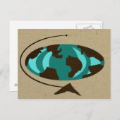 Moderne Kunst, Dichtung und Musik Postkarte (Vorne/Hinten)