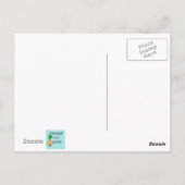 Moderne Kunst, Dichtung und Musik Postkarte (Rückseite)