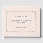 Moderne Kunst, Dichtung und Rose Gästebuch (Vorderseite)