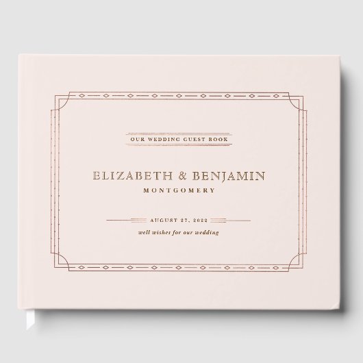 Moderne Kunst, Dichtung und Rose Gästebuch (Vorderseite)