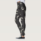 Moderne Kunst Enso Symbol Zen Leggings (Links)