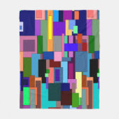 Moderne Kunst Fleece Blanket (Vorderseite)