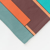Moderne Kunst Fleece Blanket (Ecke)