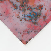 Moderne Kunst Fleecedecke (Ecke)