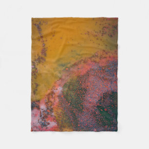 Moderne Kunst Fleecedecke