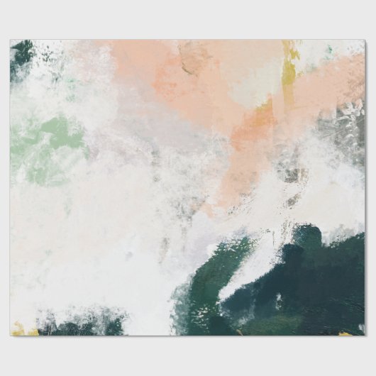 Moderne Kunst Geschenkpapier (Flach)