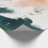 Moderne Kunst Geschenkpapier (Ecke)