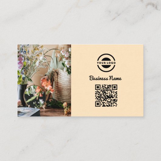 Moderne Kunst & Handwerk | MINIMALISTISCH Visitenkarte (Rückseite)