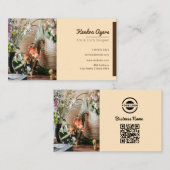 Moderne Kunst & Handwerk | MINIMALISTISCH Visitenkarte (Vorne/Hinten)