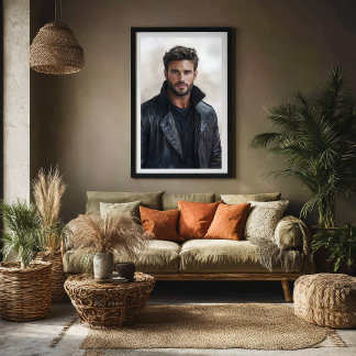 Moderne Kunst im Rebel-Stil Poster