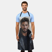 Moderne Kunst im Rebel-Stil Schürze (Getragen)