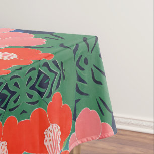 Moderne Kunst im Tropengarten Tischdecke