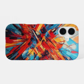 Moderne Kunst iPhone 16 Hülle (Rückseite (Horizontal))