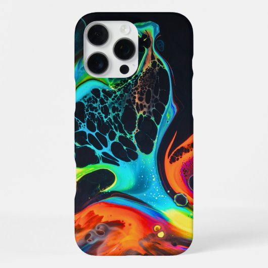 Moderne Kunst iPhone-Hülle iPhone Hülle (Rückseite)
