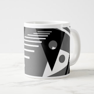 Moderne Kunst Jumbo-Tasse