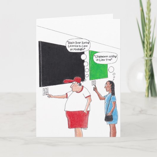 Moderne Kunst Karte (Vorderseite)