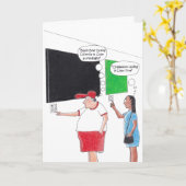 Moderne Kunst Karte (Gelbe Blume)