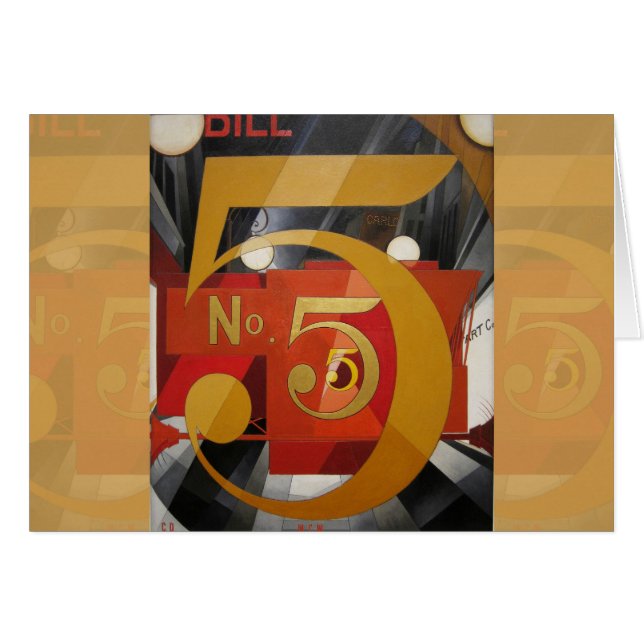 Moderne Kunst kubistische Demuti Abbildung 5 in Go (Vorderseite (Horizontal))