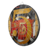 Moderne Kunst kubistische Demuti Abbildung 5 in Go Dartscheibe (Vorderseite rechts)