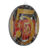 Moderne Kunst kubistische Demuti Abbildung 5 in Go Dartscheibe (Vorderseite Links)