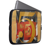 Moderne Kunst kubistische Demuti Abbildung 5 in Go Laptopschutzhülle (Vorne Rechts)