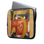 Moderne Kunst kubistische Demuti Abbildung 5 in Go Laptopschutzhülle (Vorderseite Links)