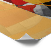 Moderne Kunst kubistische Demuti Abbildung 5 in Go Poster (Ecke)