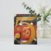 Moderne Kunst kubistische Demuti Abbildung 5 in Go Postkarte (Stehend Vorderseite)