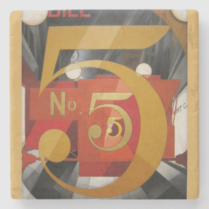 Moderne Kunst kubistische Demuti Abbildung 5 in Go Steinuntersetzer