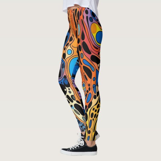 Moderne Kunst Leggings (Links)