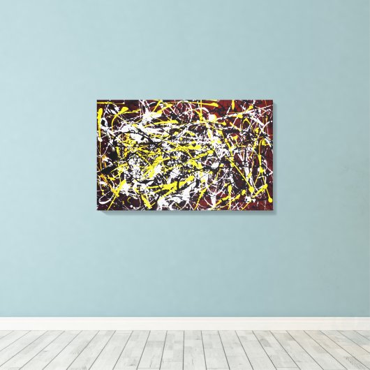 Moderne Kunst Leinwanddruck (Insitu (Holzboden))