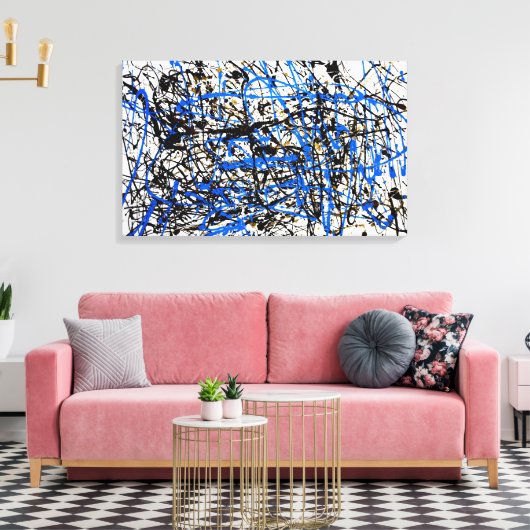 Moderne Kunst Leinwanddruck (Insitu (Wohnzimmer))