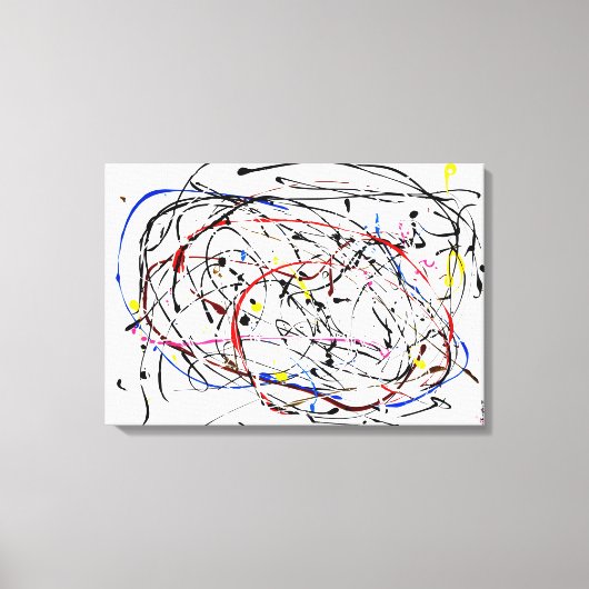 Moderne Kunst Leinwanddruck (Vorderseite)