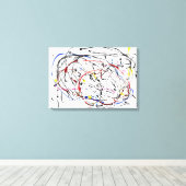 Moderne Kunst Leinwanddruck (Insitu (Holzboden))