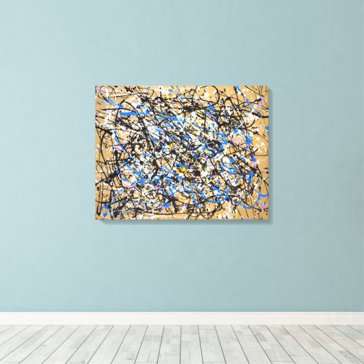 Moderne Kunst Leinwanddruck (Insitu (Holzboden))