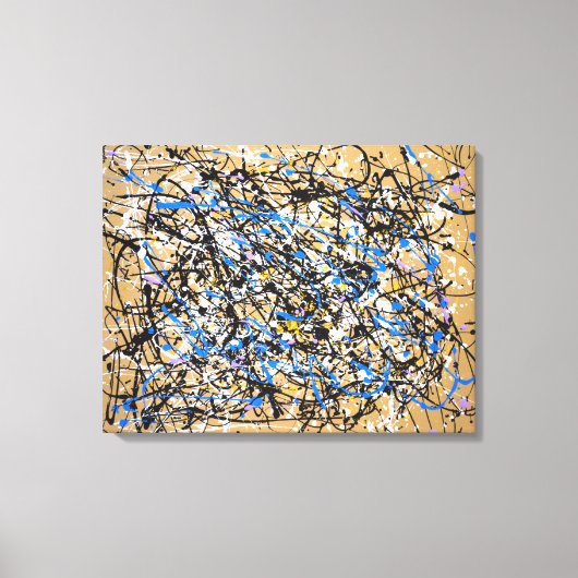 Moderne Kunst Leinwanddruck (Vorderseite)