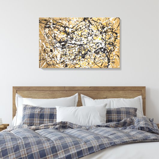 Moderne Kunst Leinwanddruck (Insitu (Schlafzimmer))