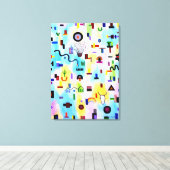 Moderne Kunst Leinwanddruck (Insitu (Holzboden))