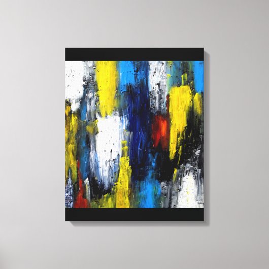 Moderne Kunst Leinwanddruck (Vorderseite)
