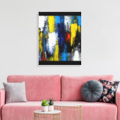 Moderne Kunst Leinwanddruck (Insitu (Wohnzimmer))