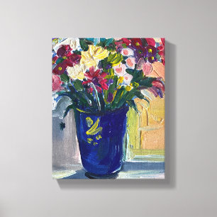 Moderne Kunst, Malerei, Blume Leinwanddruck
