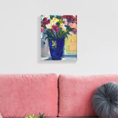 Moderne Kunst, Malerei, Blume Leinwanddruck (Insitu (Wohnzimmer))