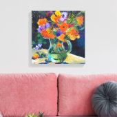 Moderne Kunst, Malerei, Blume Leinwanddruck (Insitu (Wohnzimmer))