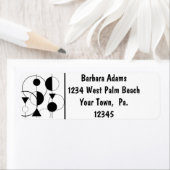 Moderne Kunst Maßgeschneiderte Rücksendeadresse (Insitu)