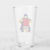 Moderne Kunst Meeple Tumbler (Rückseite)