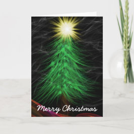 Moderne Kunst Merry Christma Feiertagskarte