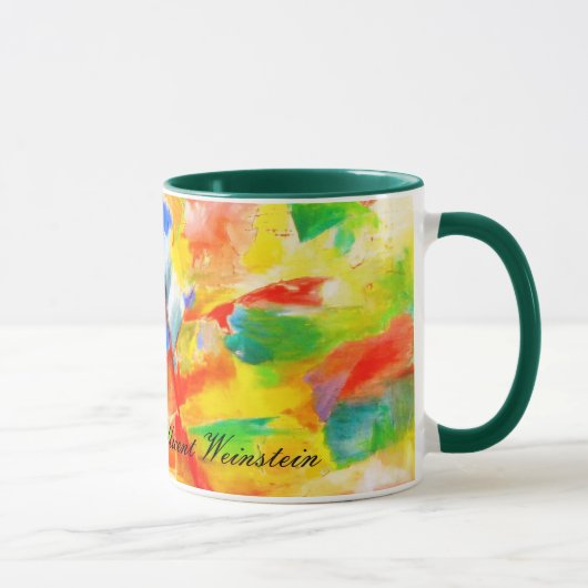 Moderne Kunst - Millicent Weinstein, Kaffee-Tasse Tasse (Rechts)