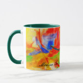 Moderne Kunst - Millicent Weinstein, Kaffee-Tasse Tasse (Links)