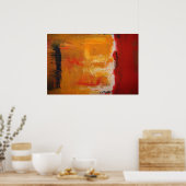 Moderne Kunst - Minimalistische Abstrakte Kunst - Poster (Küche)