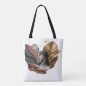 Moderne Kunst mit zeitloser Gnade der Venus Tasche (Rückseite)